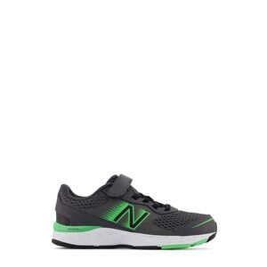 New Balance Kids' Gray and Green Sneakers
